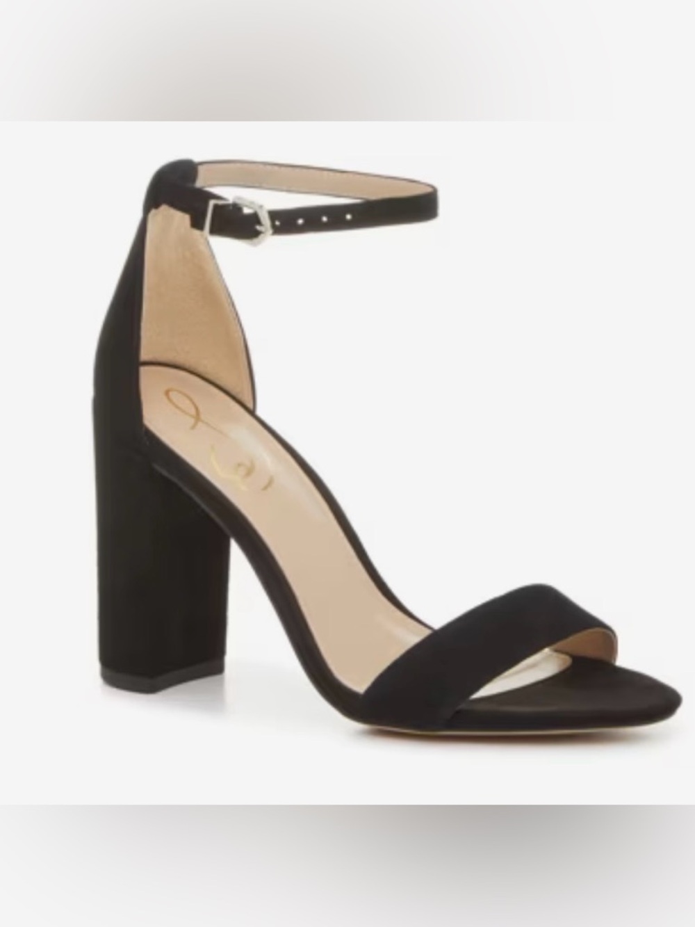 Sam Edelman Yaro Black Block Heel Sandals